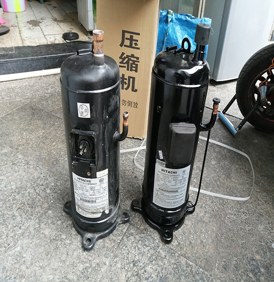 礼泉中央空调压缩机的更换维修